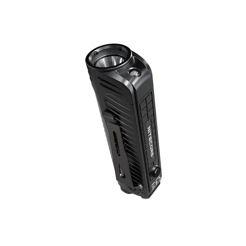 Value Bundle: NITECORE P18 Unibody Die-cast Futuristic Tactical Flashlight -