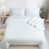 MarCielo 3-Piece 100% Cotton Oversized Bedspread Set Coverlet Set Lightweight