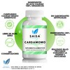 Cardamomo 100% Puro 120 Cápsulas De 500 Mg Saisa Herbal