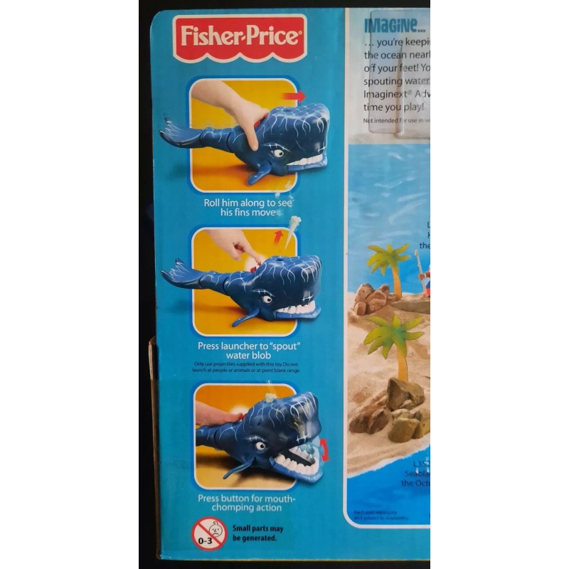Fisher-Price Fisher Price - Imaginext - HEFTY THE WHALE Vintage