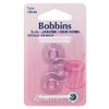 Hemline Plastic Bobbins for Sewing Machines - Janome/New Home