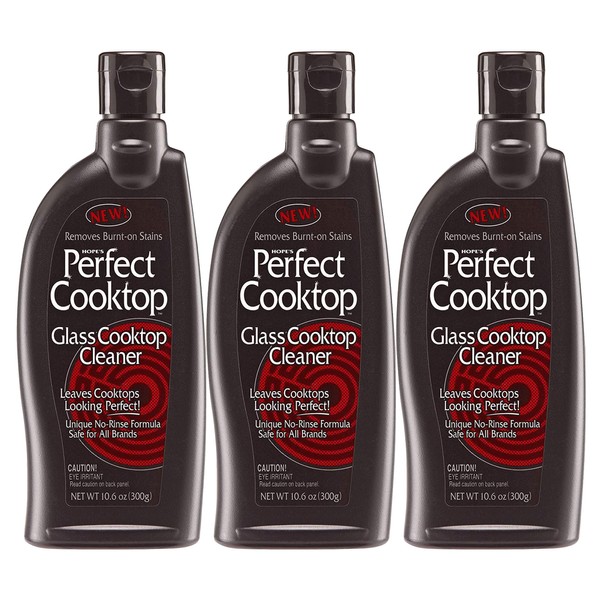 HOPE'S Perfect Cooktop Glass and Ceramic Cooktop Cleaner, Fast Acting