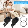 BUZIFU Replacement Recliner Handle Replacement Parts for Lounger Plastic Pull