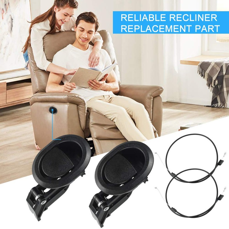 BUZIFU Replacement Recliner Handle Replacement Parts for Lounger Plastic Pull