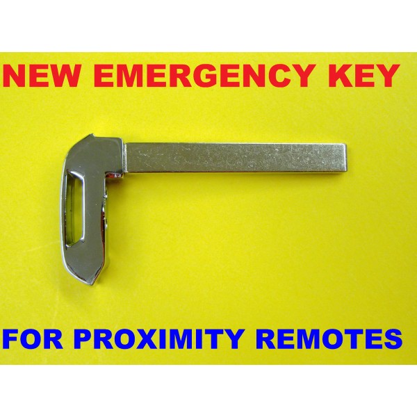 Aftermarket Products NEW Replacement Emergency Key Insert For 2014 -