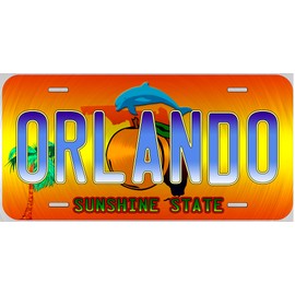 Orlando Florida TAG08 Novelty Car Auto License Plate