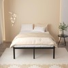 Maenizi California King Bed Frames, 20 Inch Heavy Duty Metal