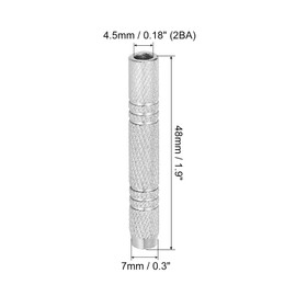 PATIKIL 12 Grams Dart Replacements Barrel, 12Pcs Metal Dart Replace Barrel Accessories for Soft and Steel Dart Tips, Silver Tone