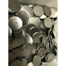 Unbranded (100) FLAT ALUMINUM ROUND DISKS