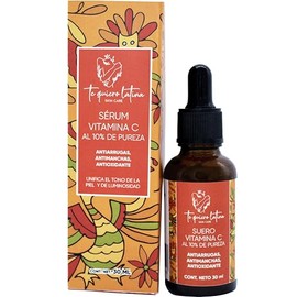 Serum Vitamina C | Skin Care| Daños en piel por rayos de sol y la edad| Envejecimiento prematuro| Ideal para pieles maduras| Anti Manchas| 30 ml
