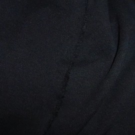 Fabric black jersey knit heavy 1 yard 66" x 36"