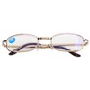 Folding Presbyopic Glasses Blue Light Blocking Anti Fatigue Reading Glasses