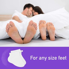Exfoliating Foot Peel Mask - Two Pairs of Booties for Smooth and Soft Feet - Peeling Away Rough Heels Dead Skin Cells and Calluses - Lavender Scented Natural Formula for Silky Soft Feet