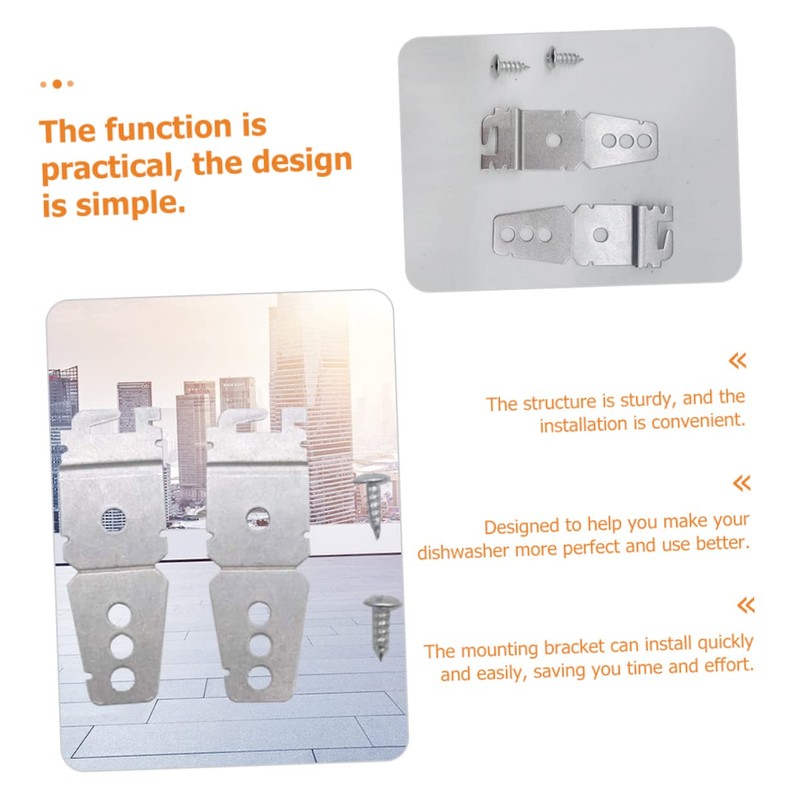 CORHAD Quick Install Dishwasher Mounting Kit for Granite Dishwasher Bracket