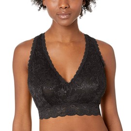 Cosabella Women's Never Say Nevertm Curvy Racie Racerback Bralette Bra, Noir, M
