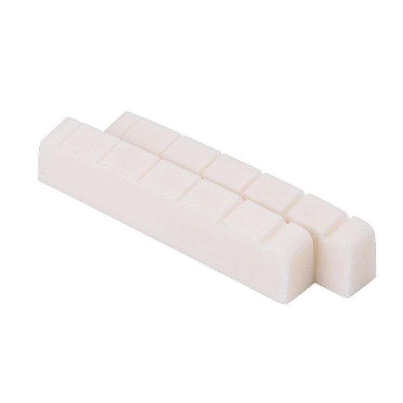 2Pcs Electric Guitar Nut 6 String BassTone Bridge Nut String