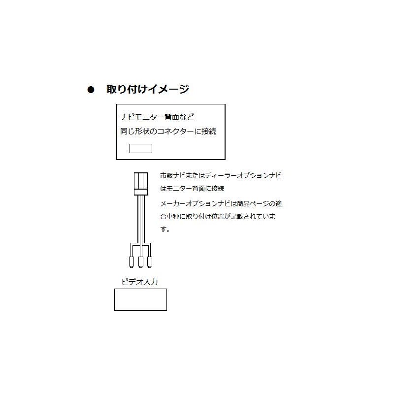 （VTR-04-8P）ホンダ VXM-175VFi 外部入力 VTRアダプター