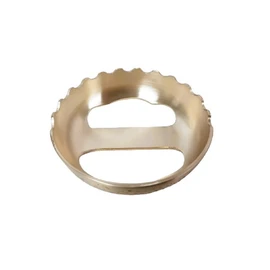Bangjja Yugi Two-hand (round) gua sha massager / 방짜유기 양손(원형)괄사 마사지기