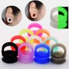 Stuppendux 54PCS Silicone Tunnels Ear Gauges Tunnels Plugs Stretchers Expander