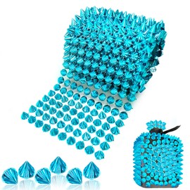 Yhsheen Estaca de 1 yarda para manualidades, malla de plástico, azul bebé, para Fiestas, Bodas y más ocasiones