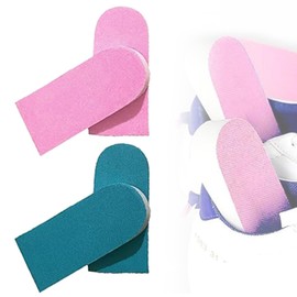 Heel Lift for Shoes, Leather Heel Cushion, Orthopaedic Wedge, 2 Pairs (Height 25 mm / 0.98 Inch)