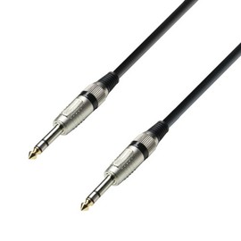 Adam Hall Cables 3 STAR BVV 0150 Balanced Cable Jack TRS | 1.5 m