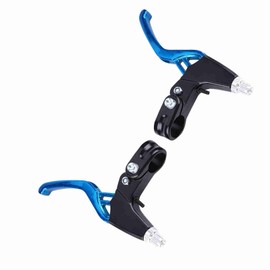 XHIKOWAT Aluminium Alloy Mountain Bike Bicycle Brake Level Handles Lightweight Durable for Cycling (Blue)