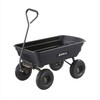 Gorilla Carts Heavy Duty Poly Utility Dump Wagon Garden Cart