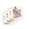 Coaster Yorkshire Terrier Yorkie Dog Pet animal Coasters Watercolour Art