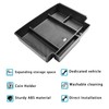 EDBETOS Power Sliding Console Organizer Compatible with 2021-2024 2025 2026