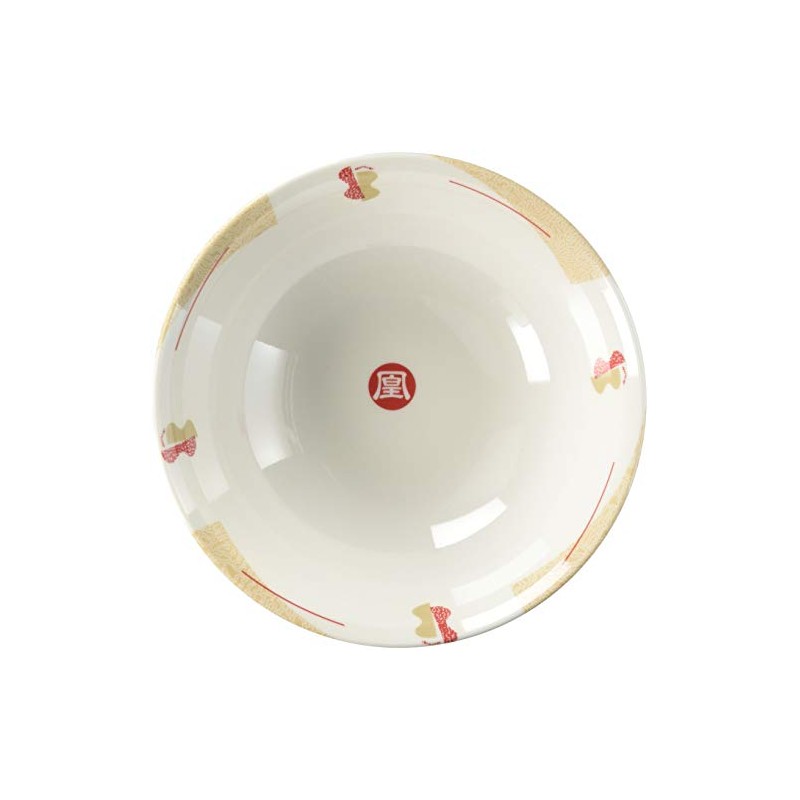 Mannen Melamine RLC20 "Huang" Ramen Pot FN-2102, Melamine, Made in