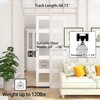 JUBEST 6FT Commercial Grade Pocket Door Hardware and Track Set