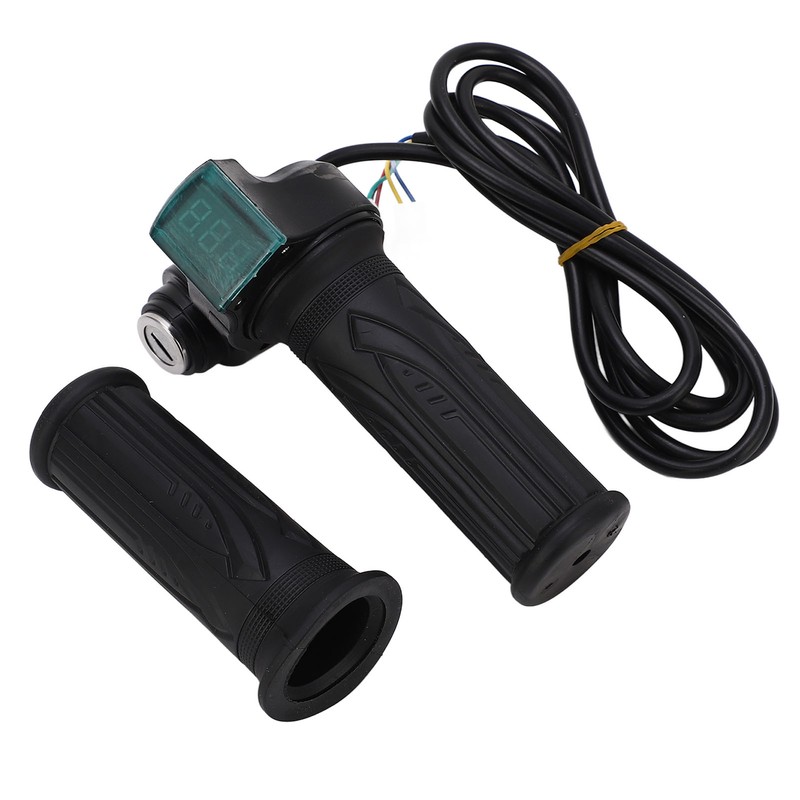 48V 1000W Motor Brushed Controller Twist Throttle with Lock Key