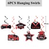 Elicola Happy Graduation Bunting Banner Grad Hat With 6PCS Graduation