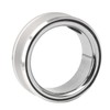 Smart Health Ring Silver Pedometer Waterproof Body Temperature Monitoring Sleep
