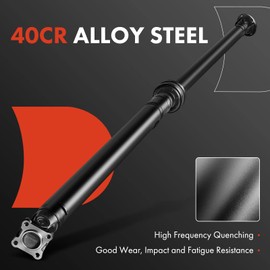 A-Premium Front Complete Drive Shaft Prop Shaft Driveshaft Assembly Compatible with Dodge Ram 2500 3500 1999, Automatic Transmission