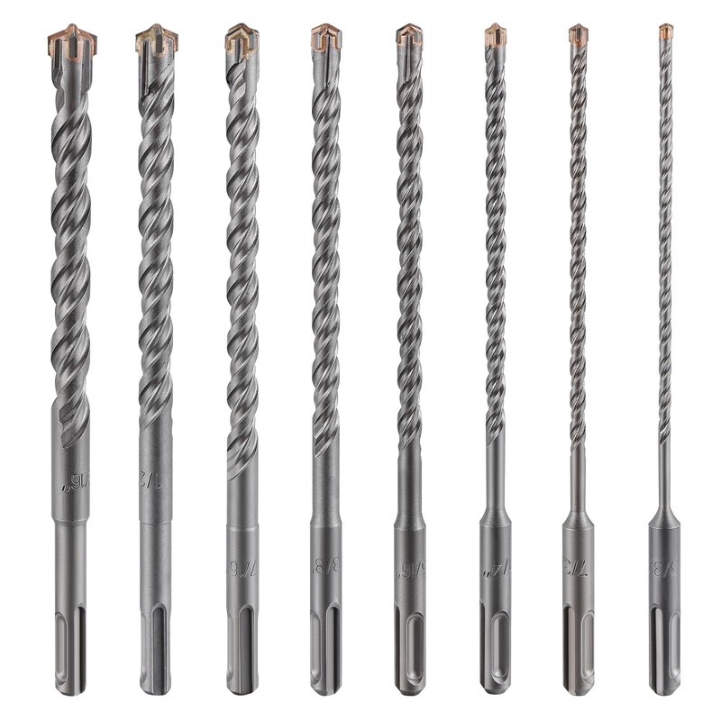 Wensilon Extra Long Hammer Drill Bit - 1pcs 1" X