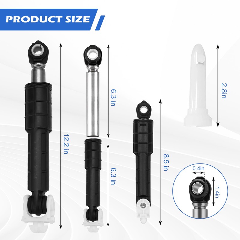 WH01X20826 Washer Shock Absorber Compatible with GE Washer models, Replaces