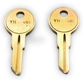 Pair of Replacement Keys for Husky Hudson Dewalt Home Depot Toolboxes with Code Series B01-B05 Cut to Your Code. (B04)