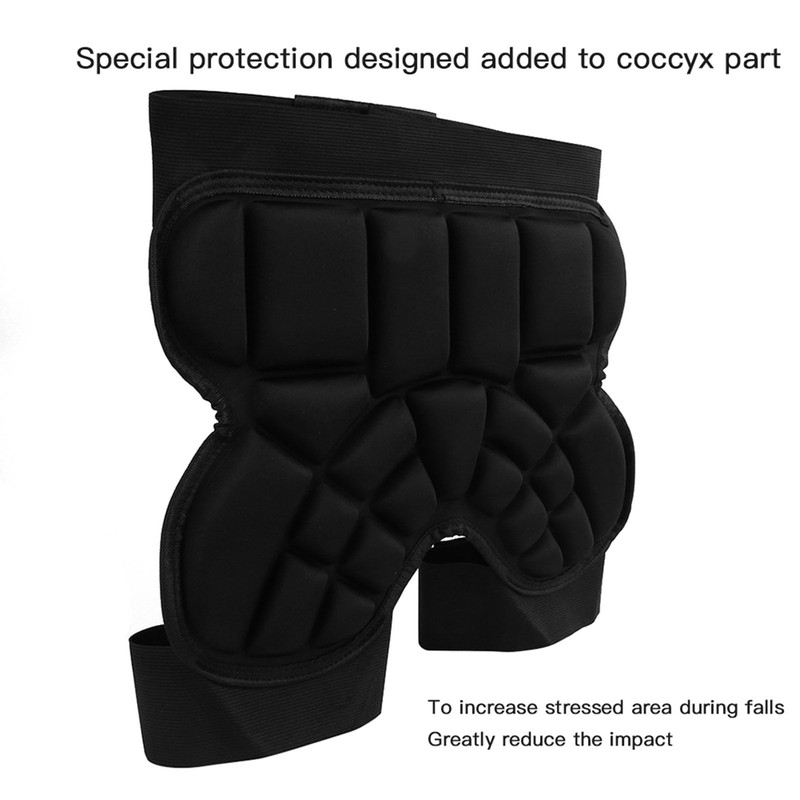Roller Skate Hip Pad I-Drop Butt Protection Padding Skating Cushion