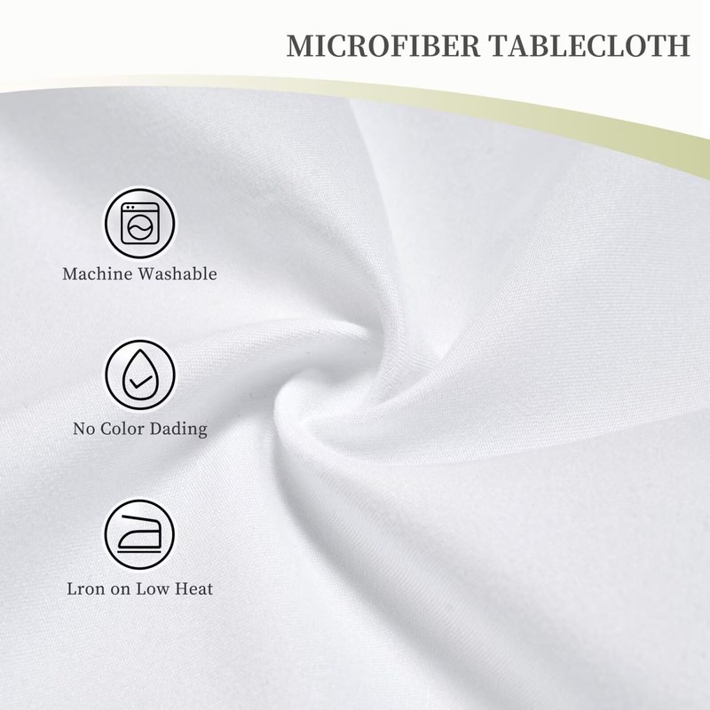 Jecuwo Nautical Coastal Square Tablecloth 60 Inch Turtle Coral Starfish