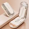 Multi-Pill Cutter with Replaceable Blades & Safety Guard – Precision