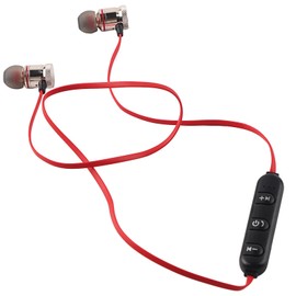 Wireless Bluetooth Sport, Magnetic Wireless Bluetooth Sports Headphones for Android Ts Helmets Headphones Headset (Gold)