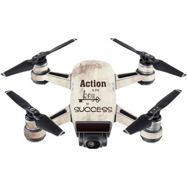 MightySkins Skin Compatible with DJI Spark Mini – Key to Success | Protective, Durable, and Unique Vinyl Decal wrap Cover | Easy to Apply, Remove, and Change Styles | Made in The USA