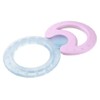 NUK Kühlbeißring-Set, 2-teilig, Classic und Cool, zur Massage und Kühlung,