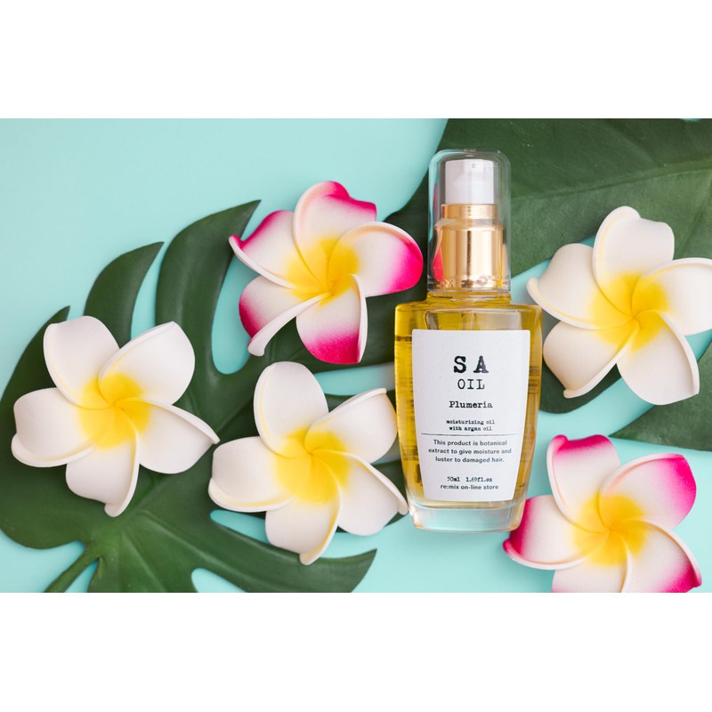 re:mix on-line store S.A. Hair Oil (Plumeria Scent) 1.7 fl