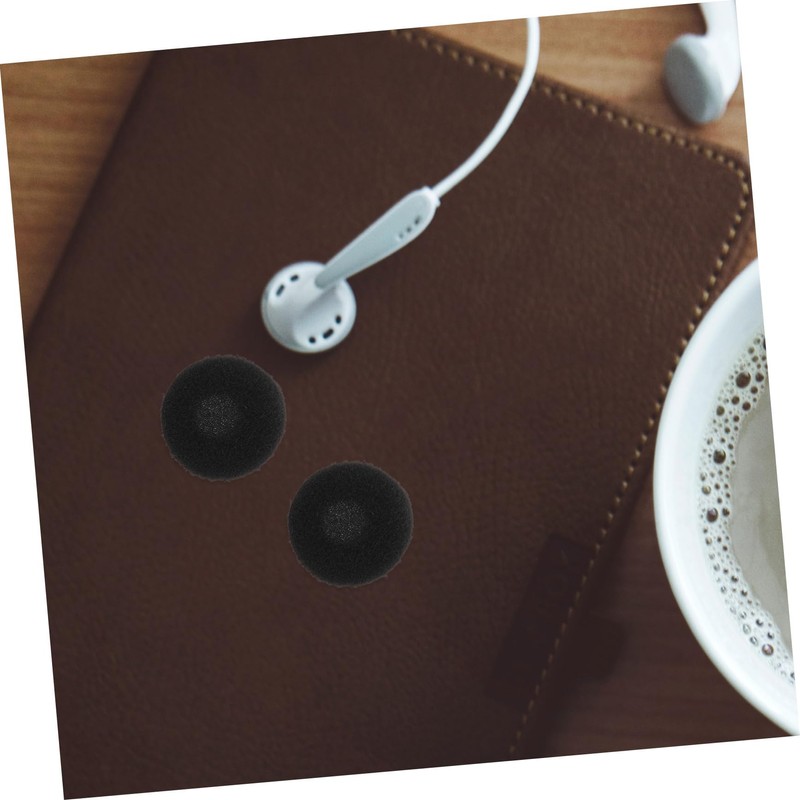 TEHAUX 50pcs Earphone Covers Fit Earbuds Cover Replacement Pads for