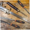 DOITOOL 12pcs Ergonomic Rubber File Handle Compatible Woodworking Tools Non-