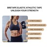 Kinesiology Tape – Waterproof and Hypoallergenic Athletic Tape for Muscle