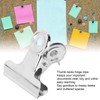 30pcs Metal Push Pin Clips Creativity Stainless Steel Silver Thumb